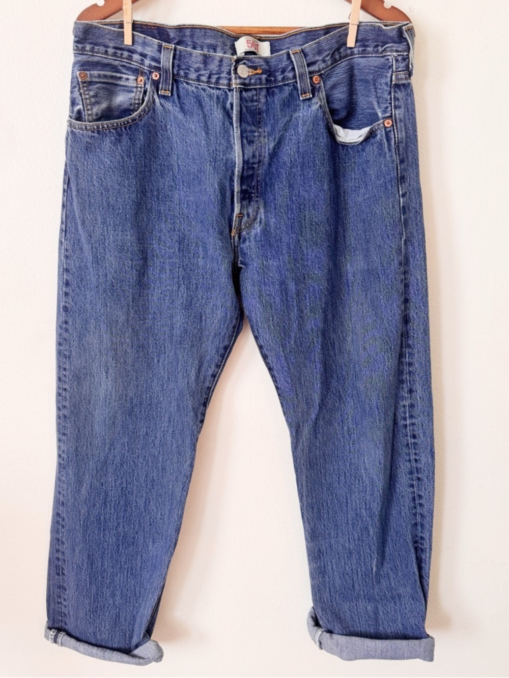 Levi 501 Relaxed Fit Jeans 36/30